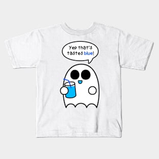 Yep That Tastes Blue! Kids T-Shirt